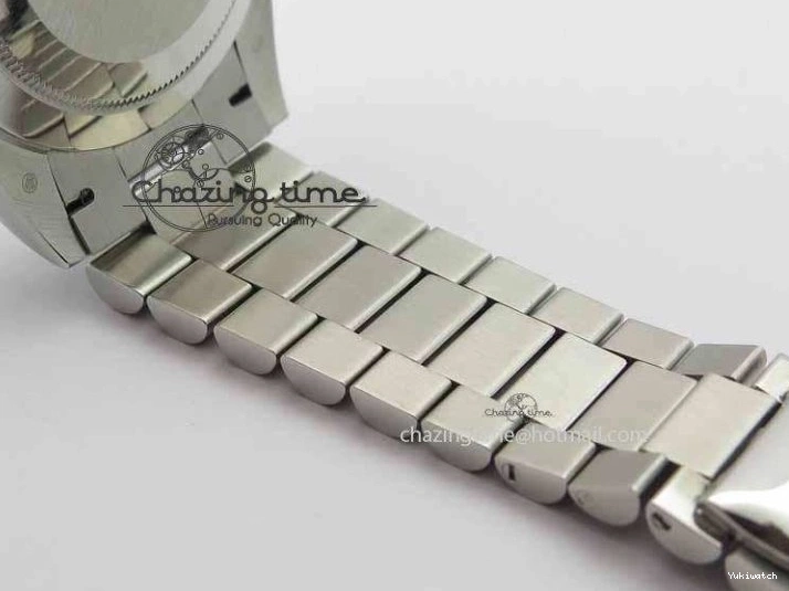 Bracelet 40mm SS ETA2836 On Diamond Silver Bezel Edition BP Dial Maker Day SS Best Date 0522